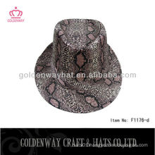 Fashion Fedora Hats Wholesale leopard sequin hats bling bling hat